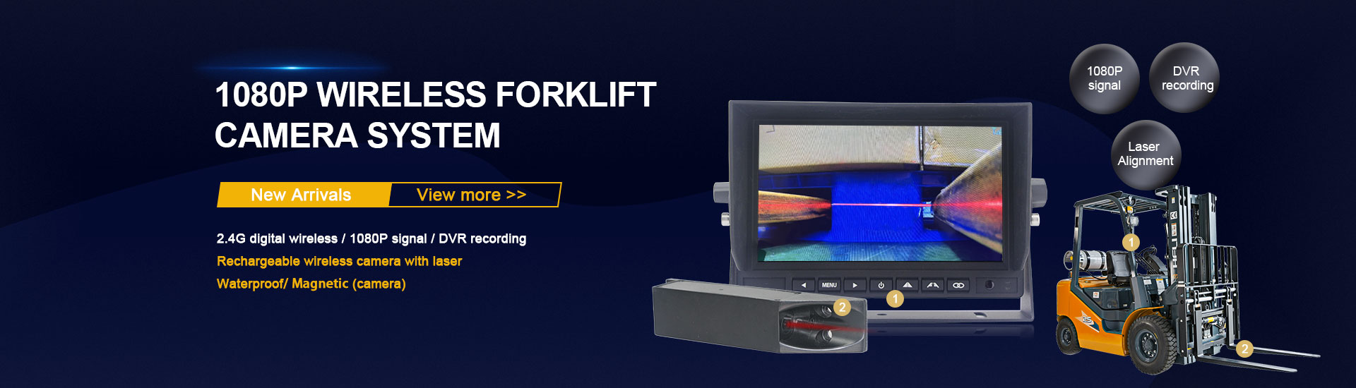 Wireless Forklift Camera