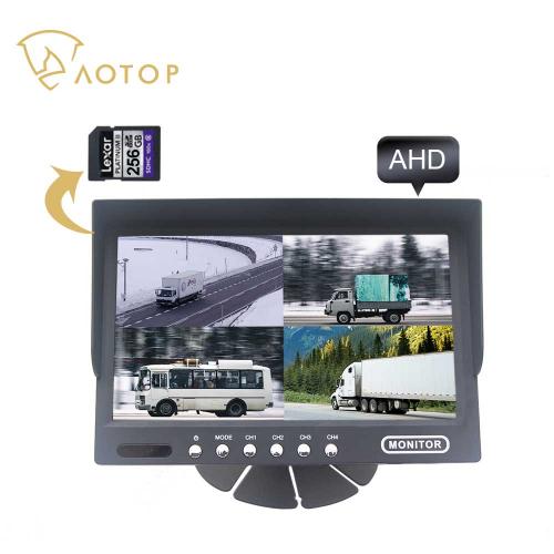 1080P 7 Inch AHD Quad DVR Monitor  