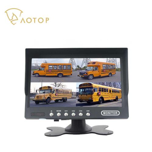 7 Inch Quad Split View Car Monitor 